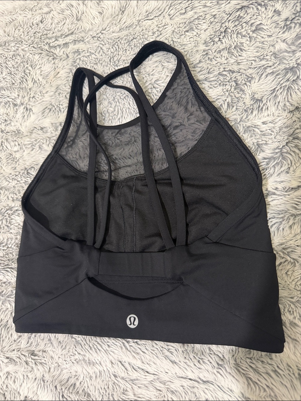 lululemon athletica soul cycle  Strappy Mesh-Back Sports Bra